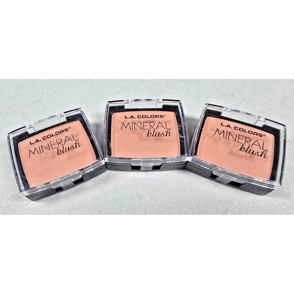 L.A. Colors Coral Blush CMB869 | Lot of 3 Packs | Vibrant Face Makeup New